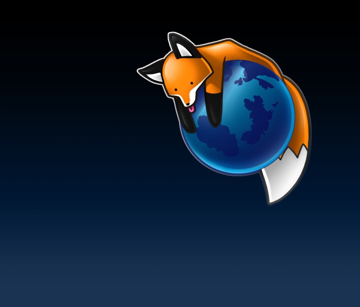 Fondo de pantalla Tired Firefox 1200x1024