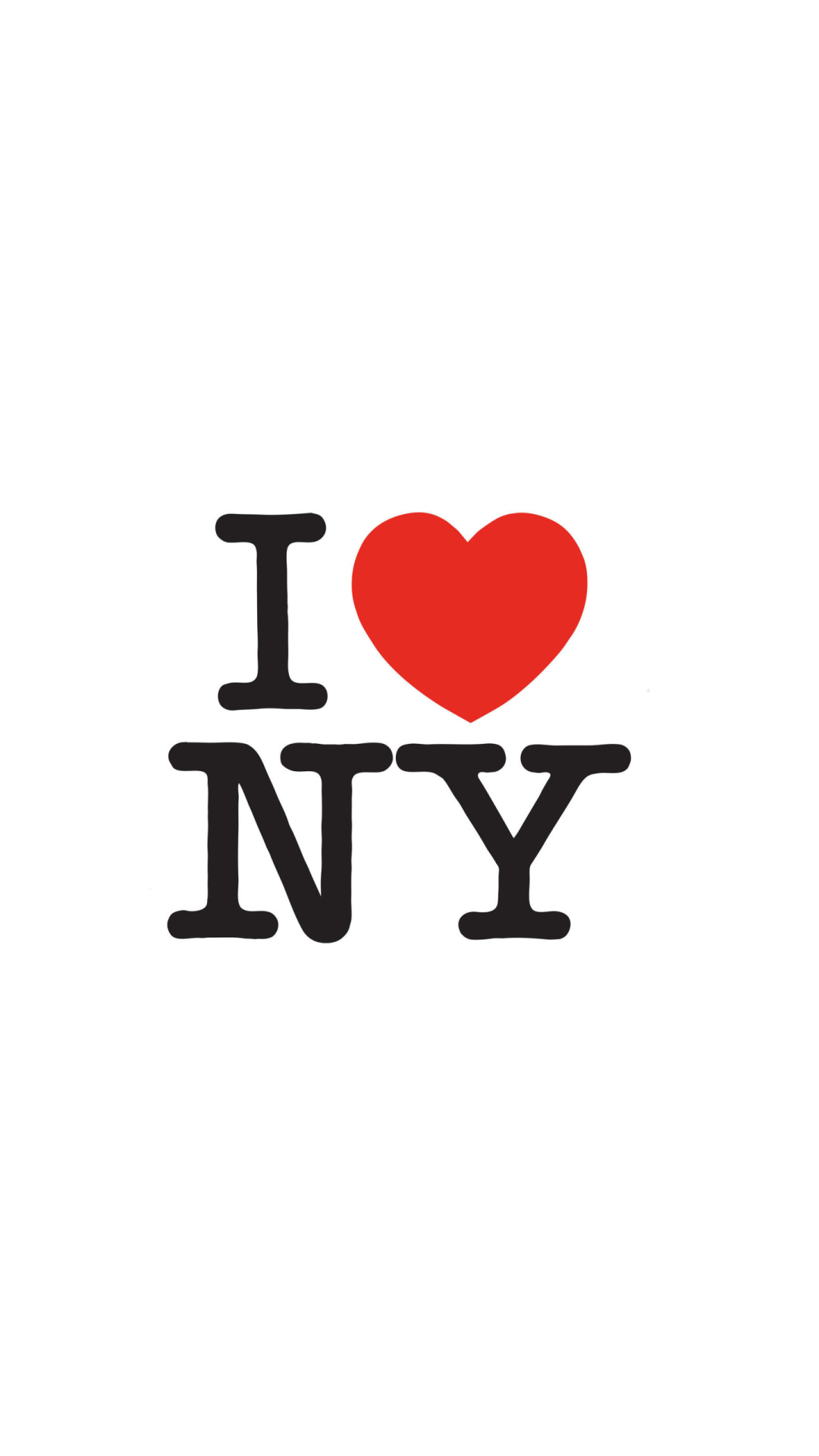 Fondo de pantalla I Love New York 1080x1920