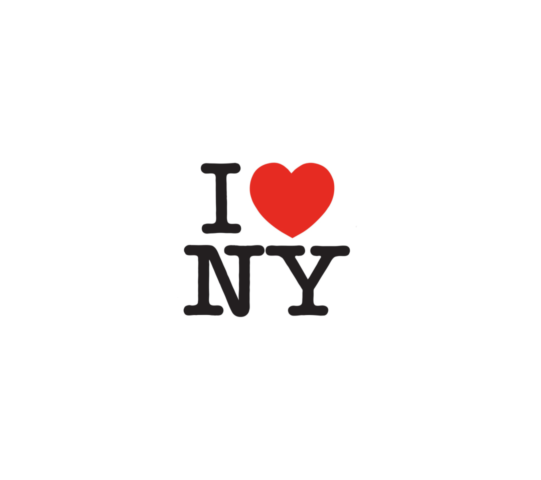 Обои I Love New York 1080x960