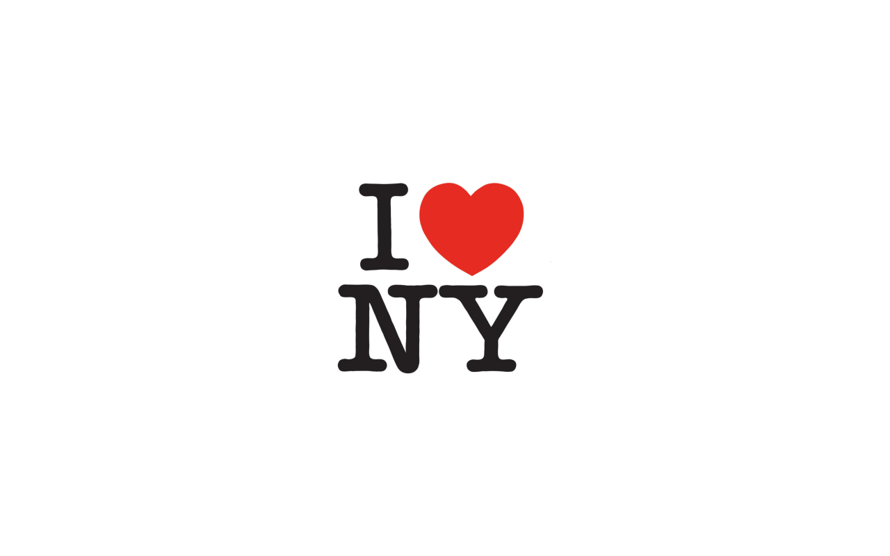 Обои I Love New York 1280x800