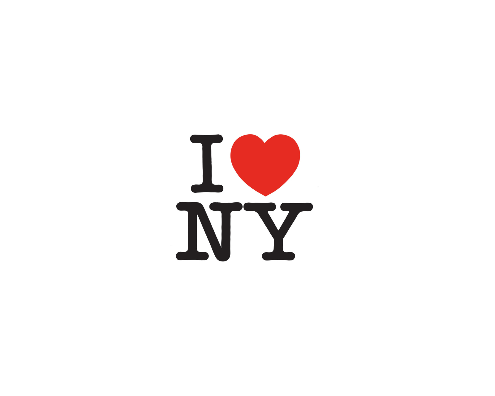 Fondo de pantalla I Love New York 1600x1280