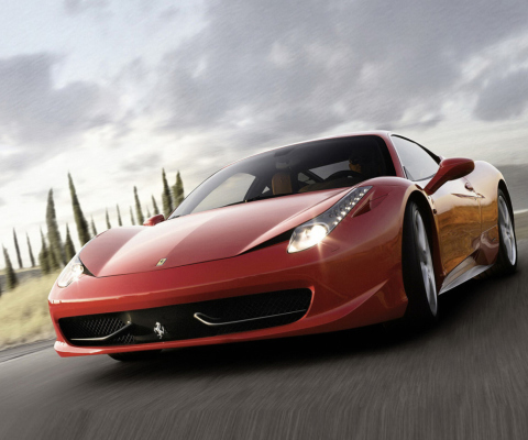 Ferrari 458 screenshot #1 480x400