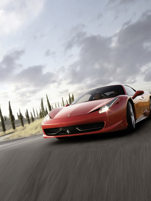 Ferrari 458 screenshot #1 480x640