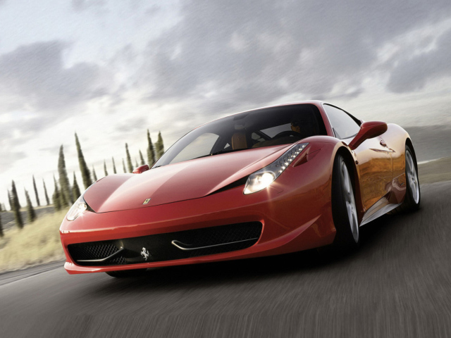 Das Ferrari 458 Wallpaper 640x480