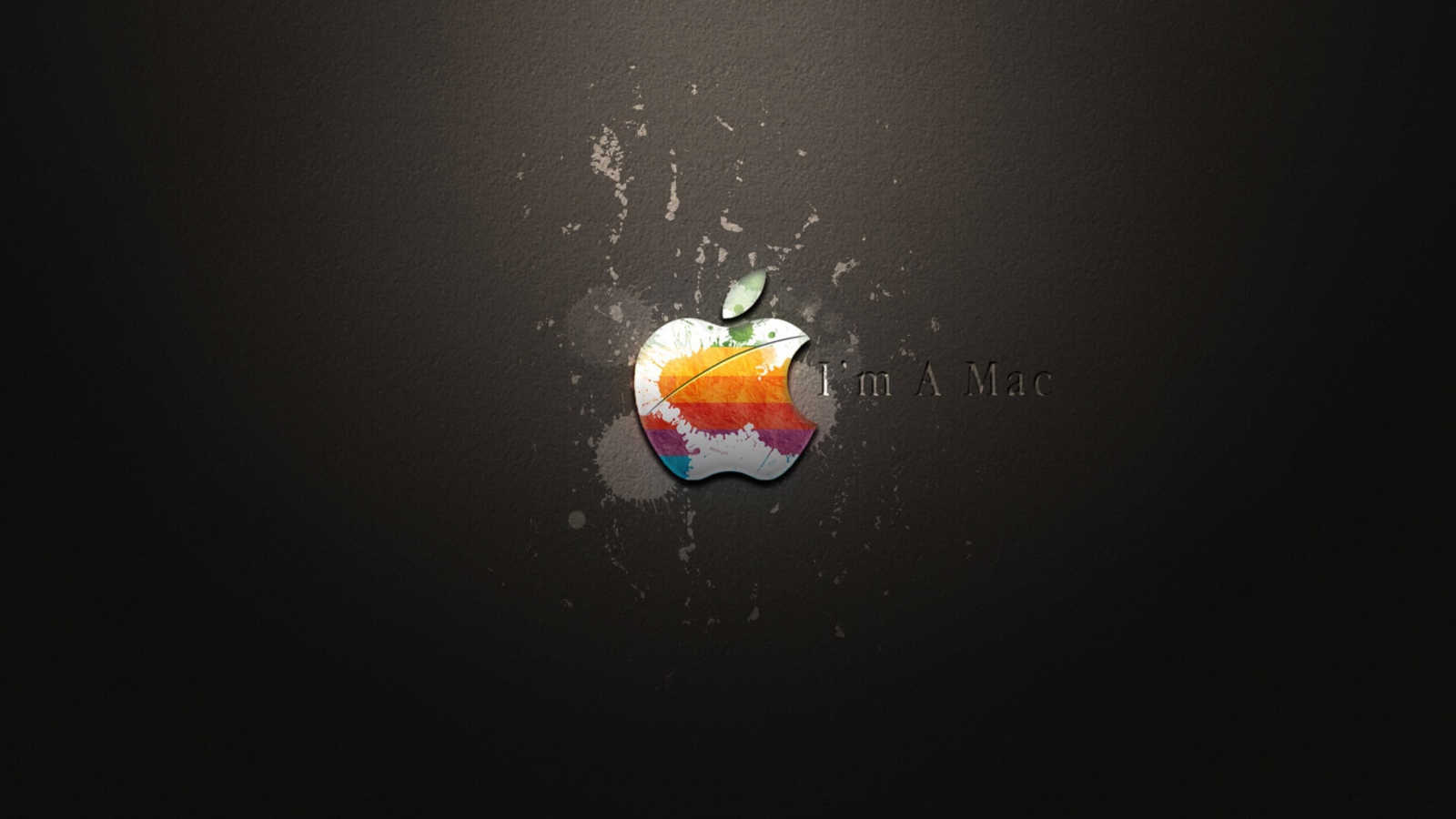 Apple I'm A Mac wallpaper 1600x900