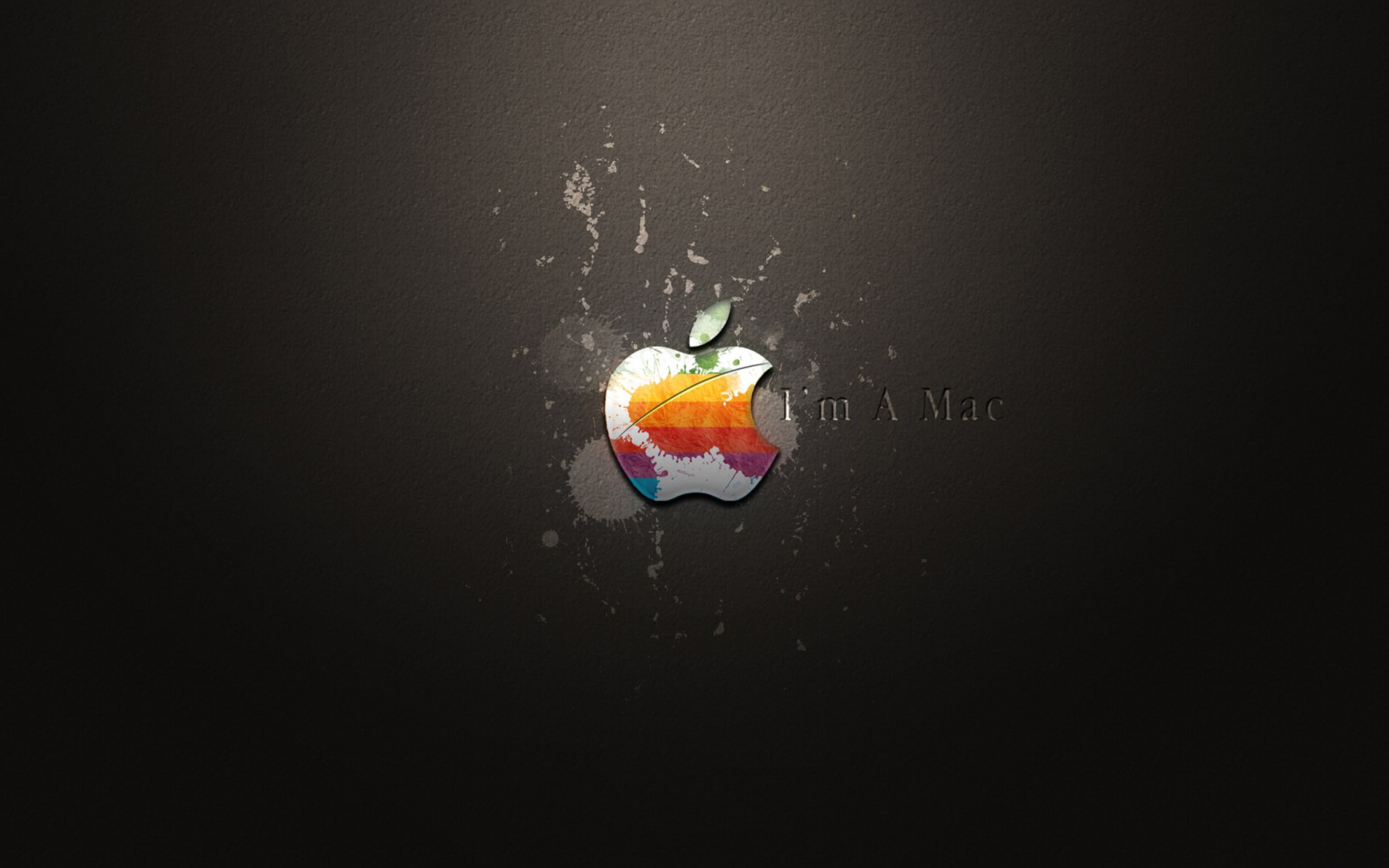 Das Apple I'm A Mac Wallpaper 2560x1600