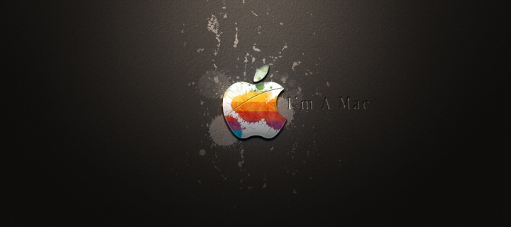 Обои Apple I'm A Mac 720x320