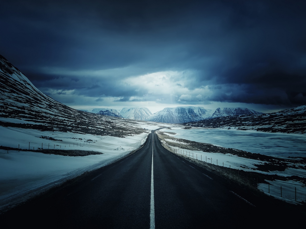 Das Ring Road - Iceland Wallpaper 1280x960