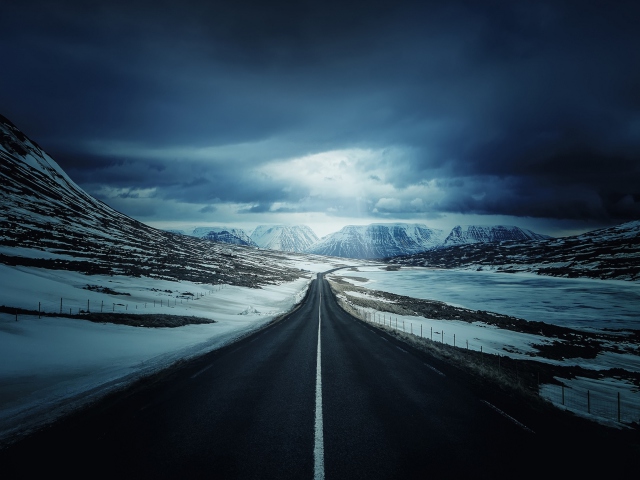 Das Ring Road - Iceland Wallpaper 640x480