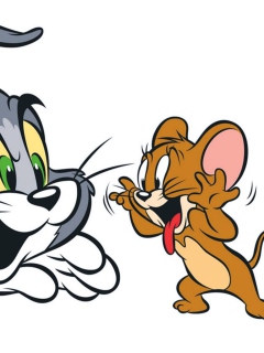 Обои Tom And Jerry 240x320