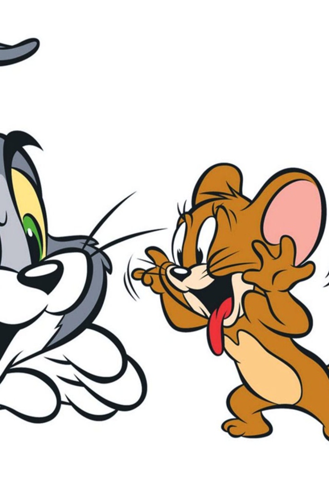 Обои Tom And Jerry 640x960