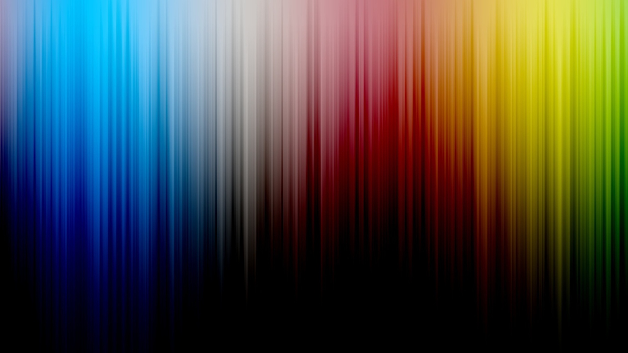 Colorful Spectrum Lines wallpaper 1280x720