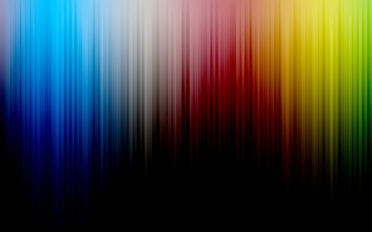 Обои Colorful Spectrum Lines 1280x800