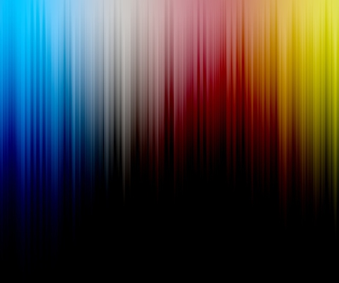Das Colorful Spectrum Lines Wallpaper 480x400