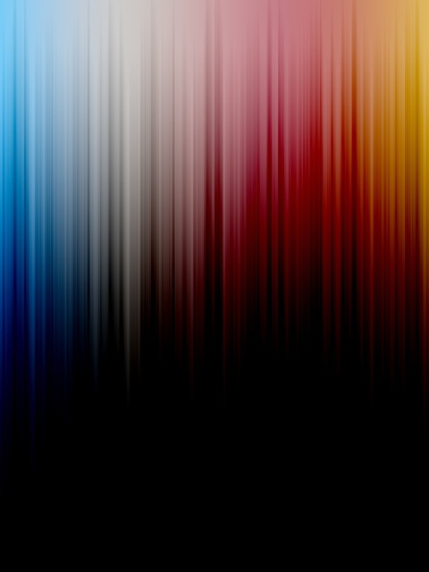 Обои Colorful Spectrum Lines 480x640