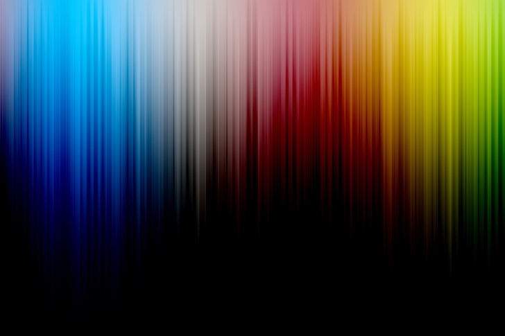 Das Colorful Spectrum Lines Wallpaper