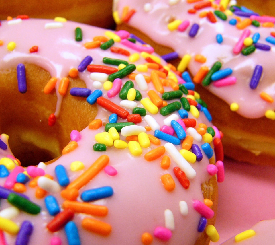 Fondo de pantalla Sugar Donuts 960x854