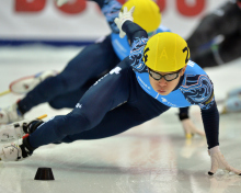 Fondo de pantalla Short Track Speed ​​Skating 220x176