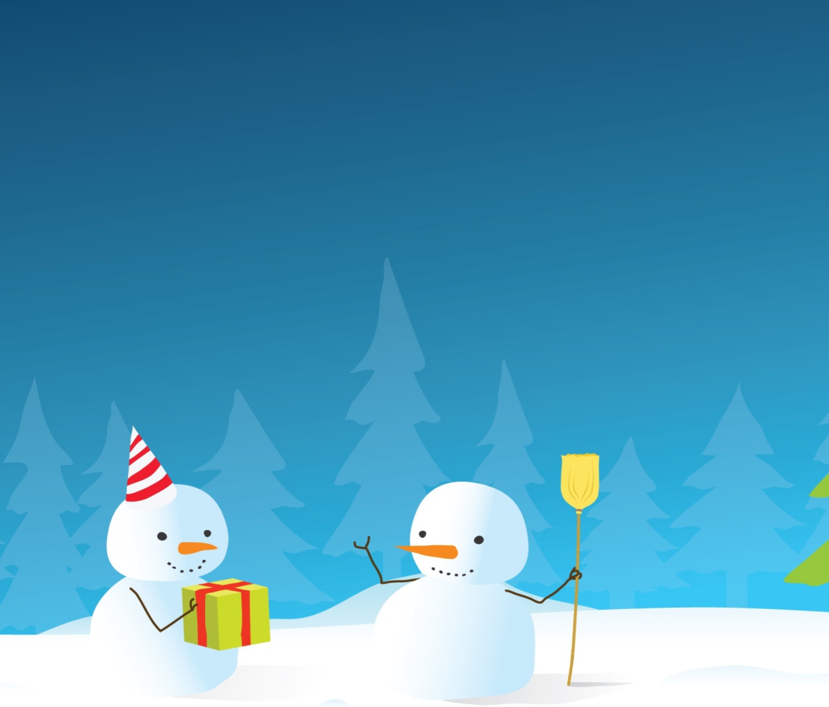 Screenshot №1 pro téma Happy Winter Holidays 1200x1024