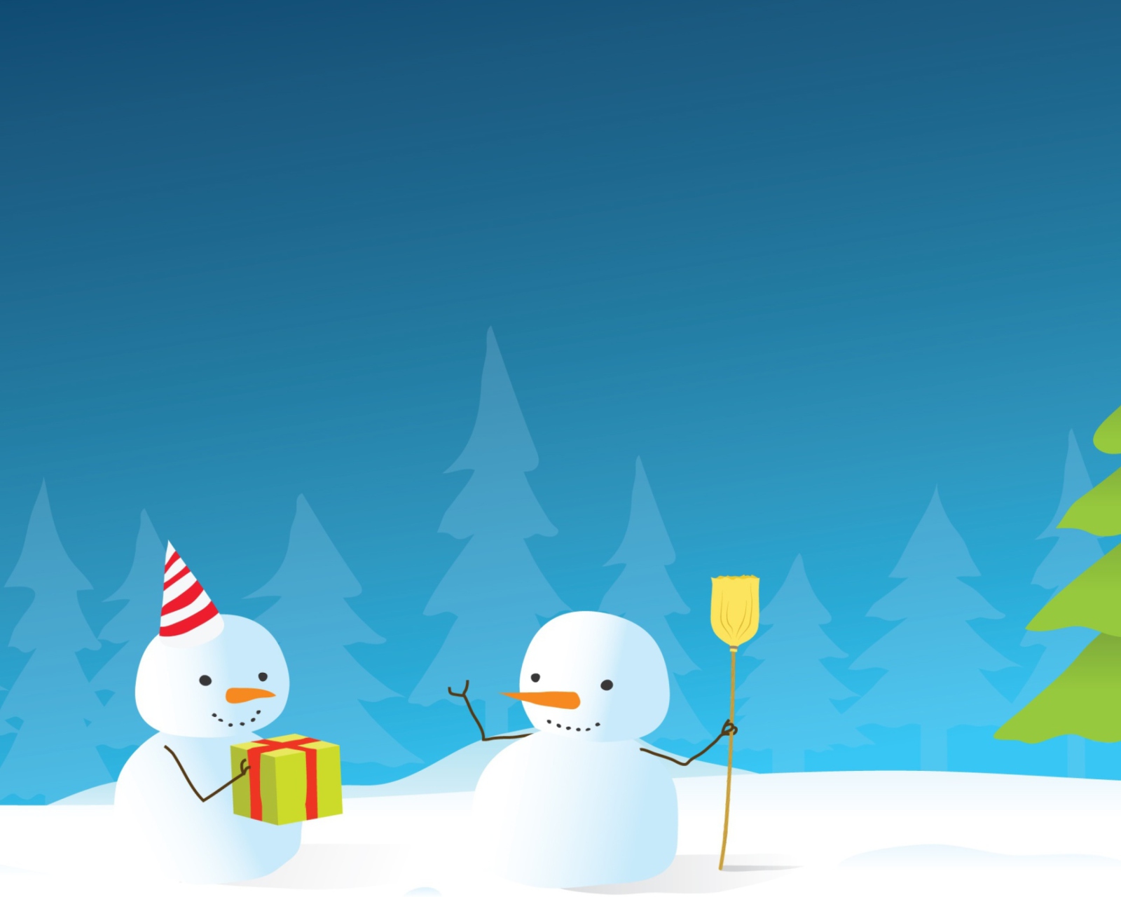 Happy Winter Holidays screenshot #1 1600x1280