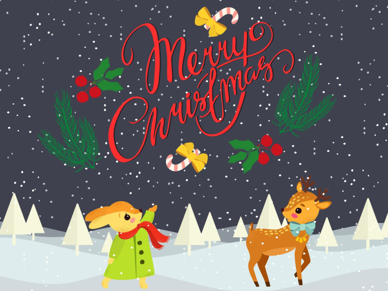 Merry Christmas wallpaper 800x600