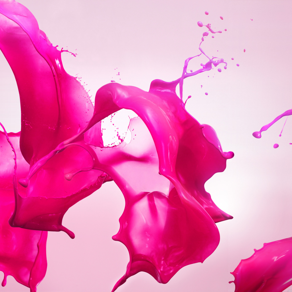 Das Pink Paint Wallpaper 1024x1024
