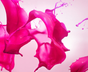Das Pink Paint Wallpaper 176x144