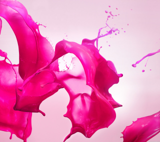 Kostenloses Pink Paint Wallpaper für 208x208
