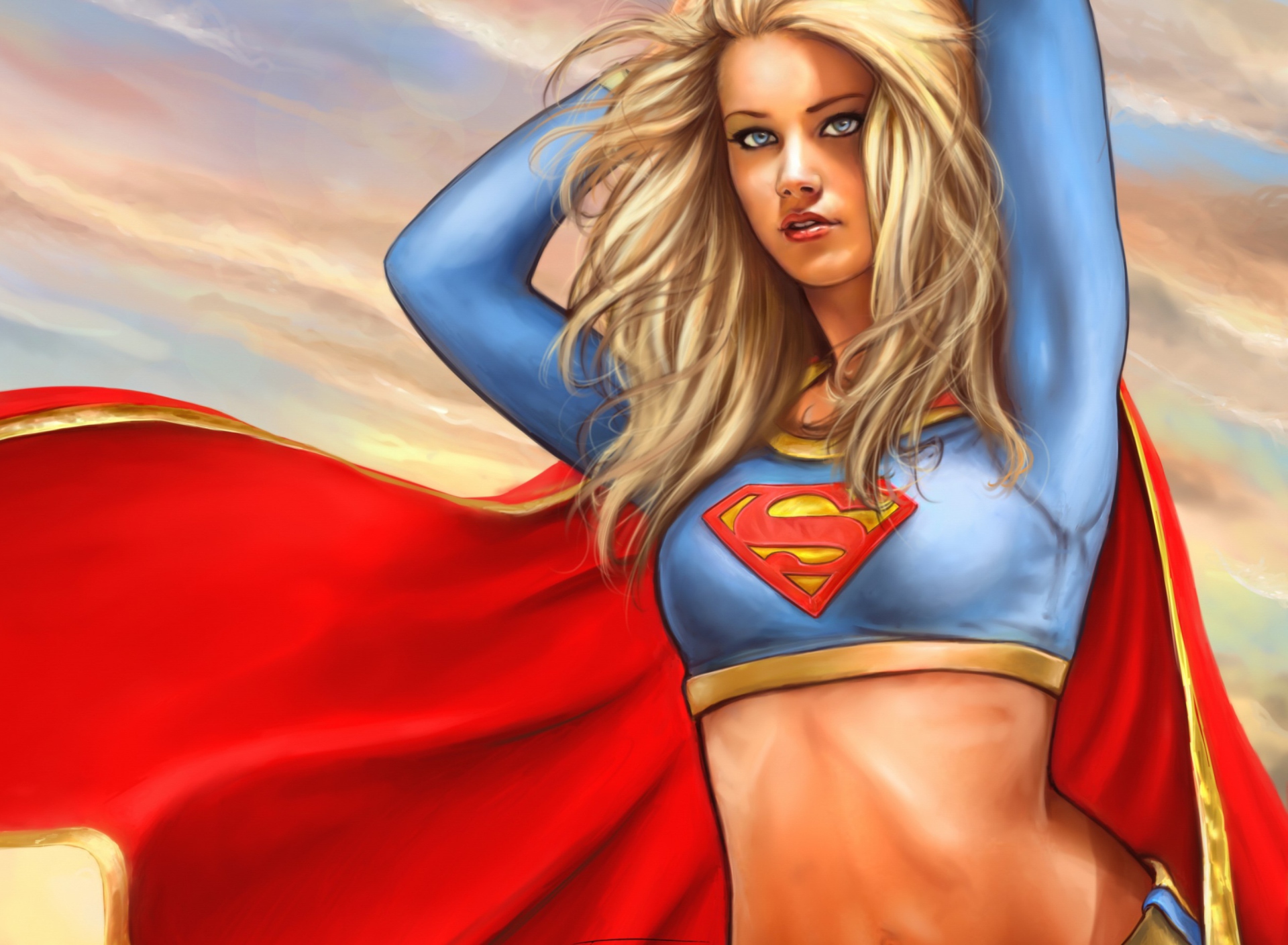 Fondo de pantalla Marvel Supergirl DC Comics 1920x1408