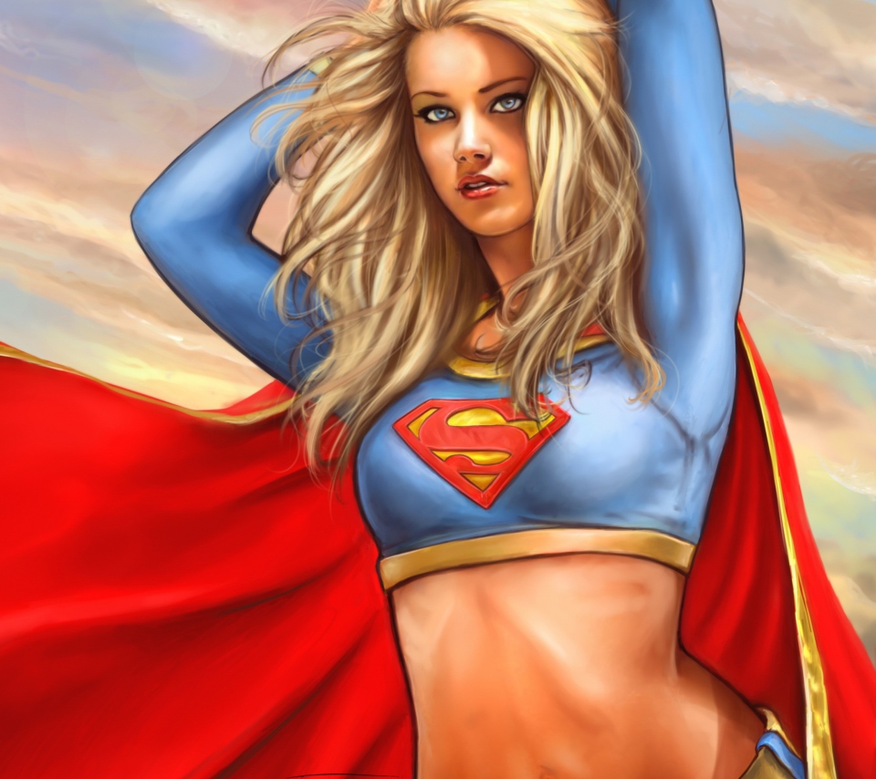 Fondo de pantalla Marvel Supergirl DC Comics 960x854