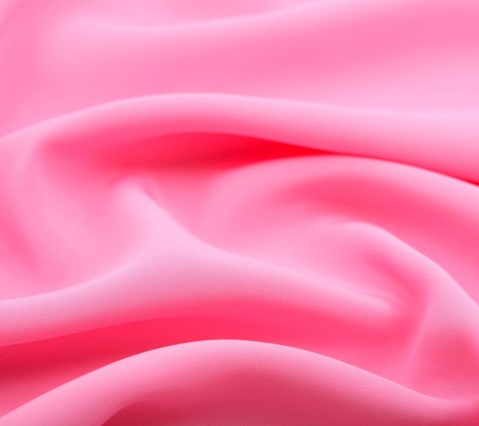 Das Pink Silk Fabric Wallpaper 960x854