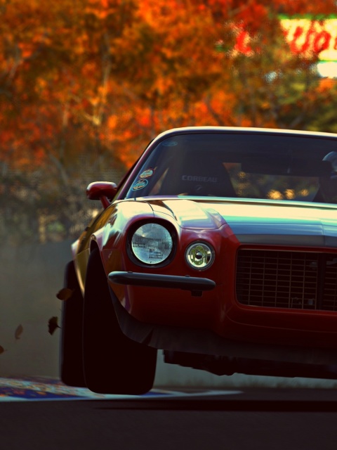 Fondo de pantalla Camaro RS from game Gran Turismo 6 480x640