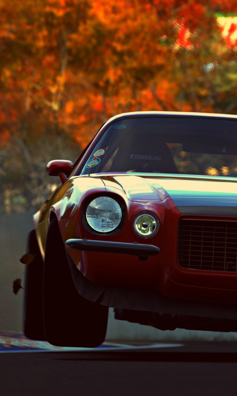 Screenshot №1 pro téma Camaro RS from game Gran Turismo 6 768x1280