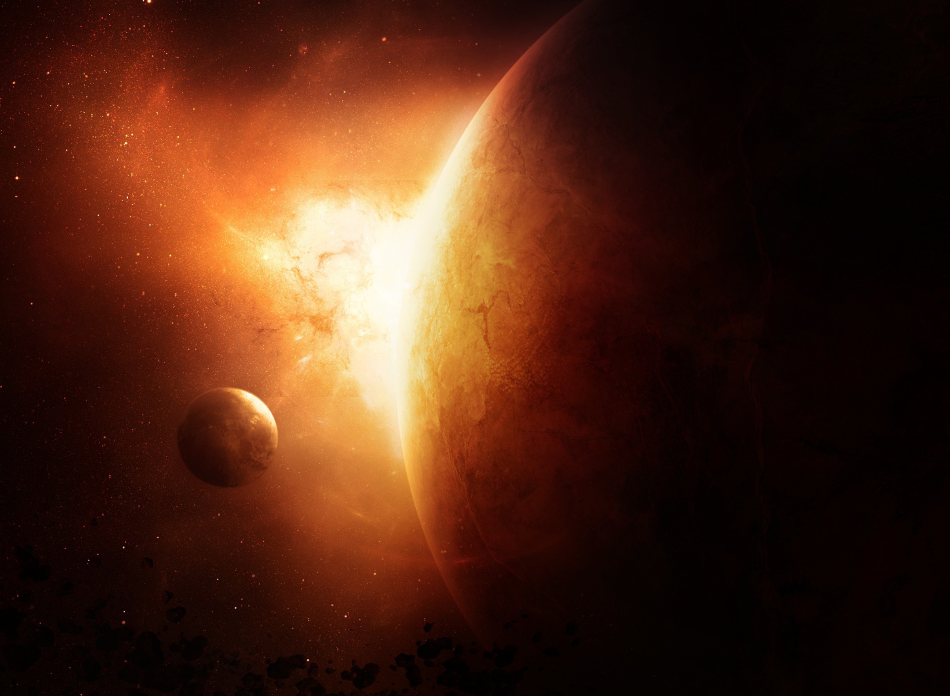 Screenshot №1 pro téma Stargate Space Universe 1920x1408
