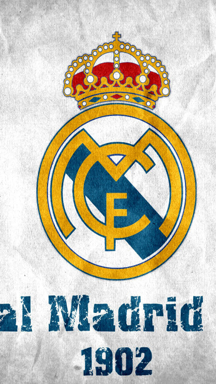 Fondo de pantalla Real Madrid CF 1902 750x1334