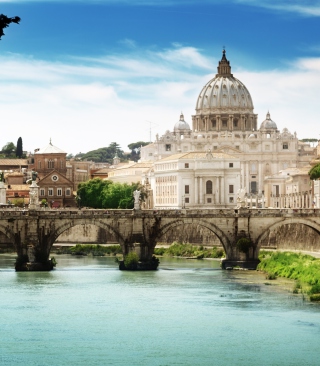 Rome, Italy Background for 240x320