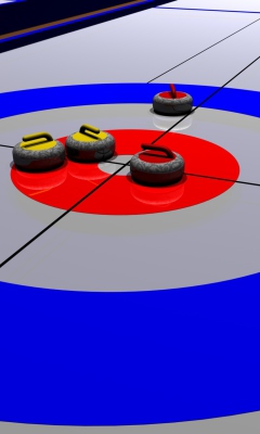 Curling wallpaper 240x400