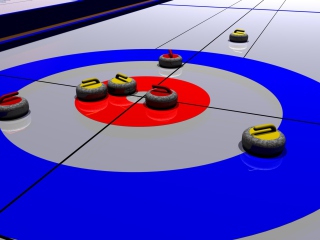 Das Curling Wallpaper 320x240