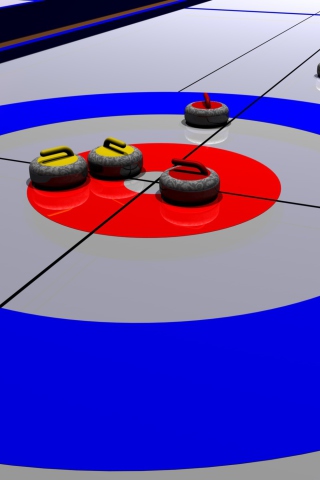 Das Curling Wallpaper 320x480