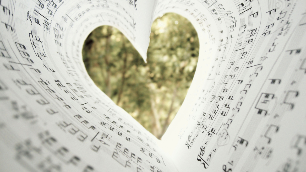 Das Love Music Wallpaper 1280x720