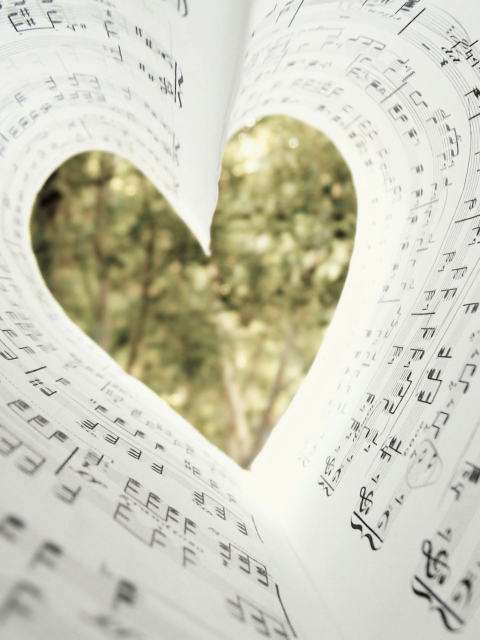 Love Music wallpaper 480x640