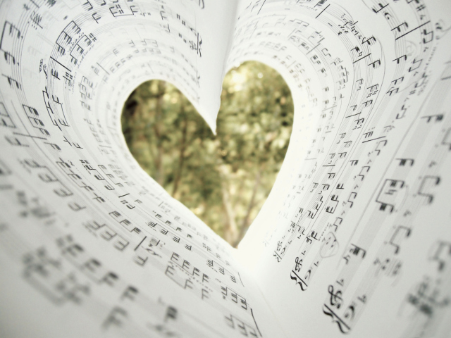 Das Love Music Wallpaper 640x480