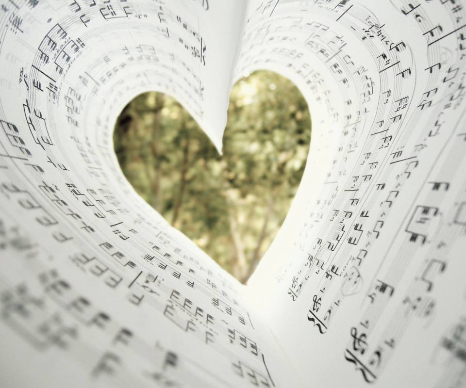 Das Love Music Wallpaper 960x800