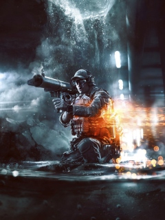 Fondo de pantalla Battlefield 4 Second Assault 240x320