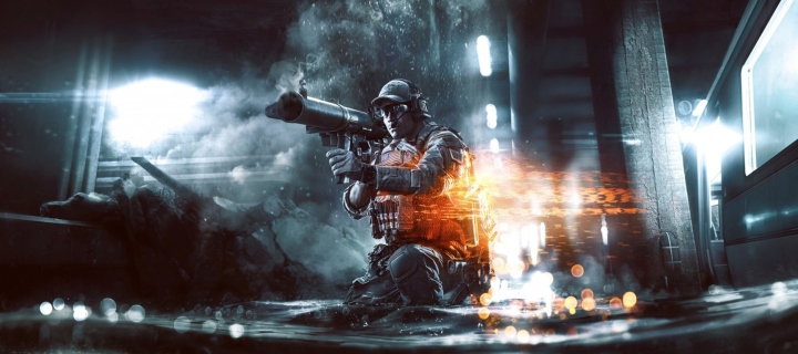 Das Battlefield 4 Second Assault Wallpaper 720x320