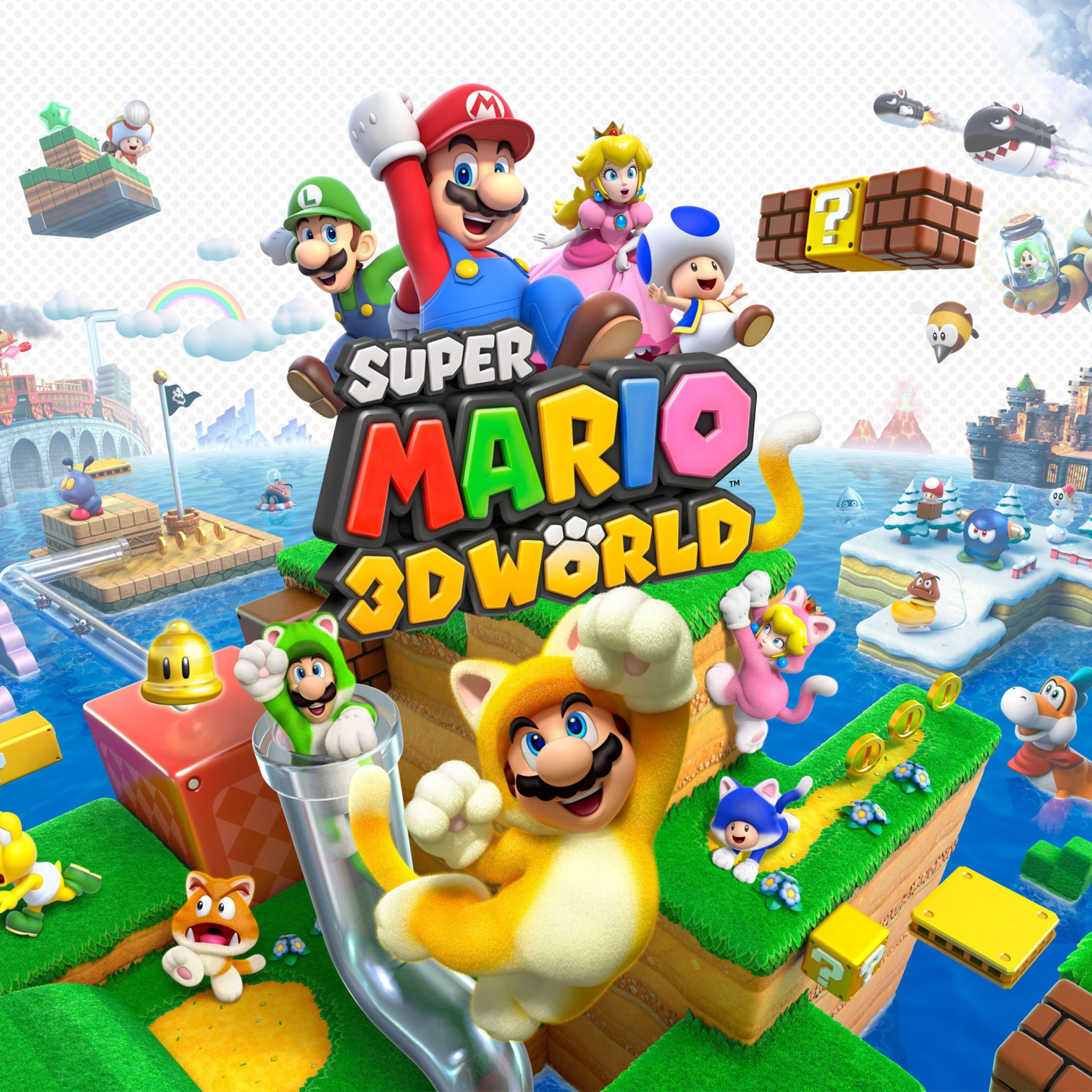 Screenshot №1 pro téma Super Mario 3D World 2048x2048