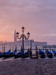 Screenshot №1 pro téma Venice Morning 240x320