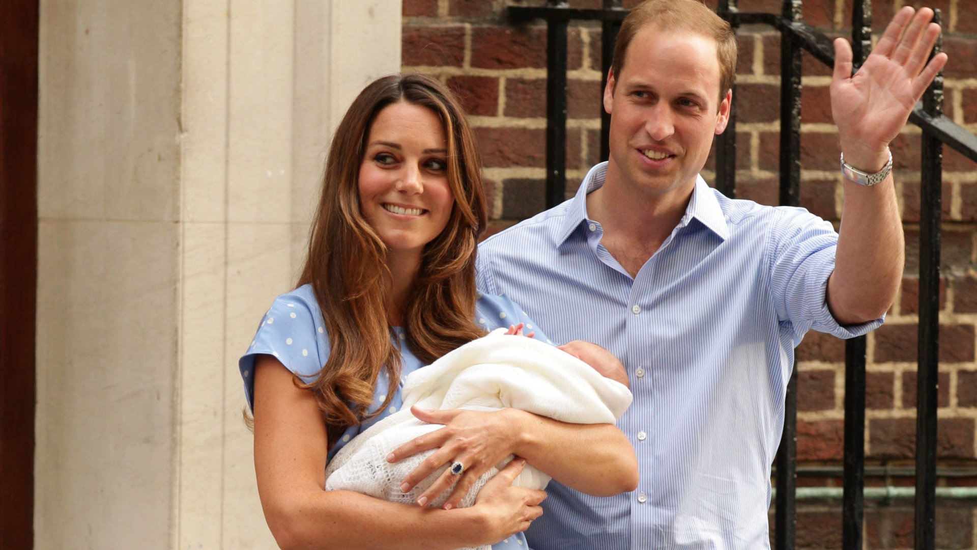 Sfondi Royal Family Kate Middleton and William Prince 1920x1080