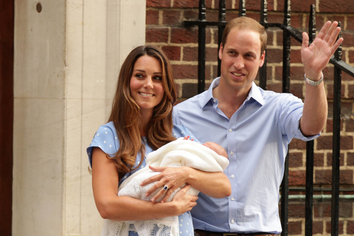 Обои Royal Family Kate Middleton and William Prince