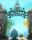 Fondo de pantalla Monsters University 128x160